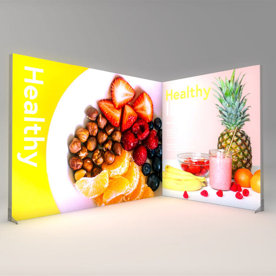 3x2m Whitebox®  Package 2 Without Counter, Black, 1m x 2.25m