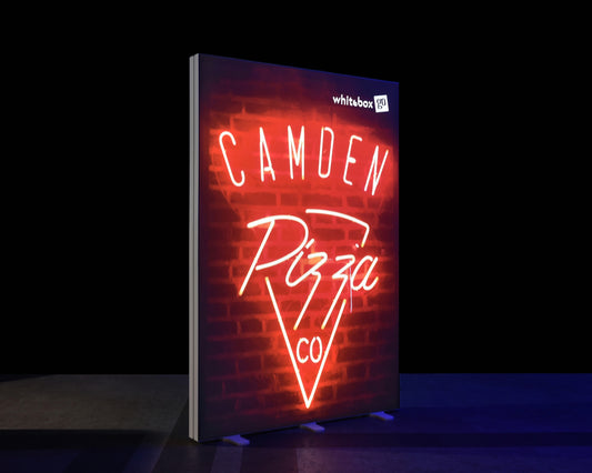 1.5m x 2.25m Whitebox® LED Display Stand