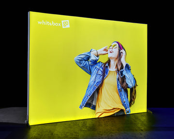 3m x 2.25m Whitebox®  LED Display Stand