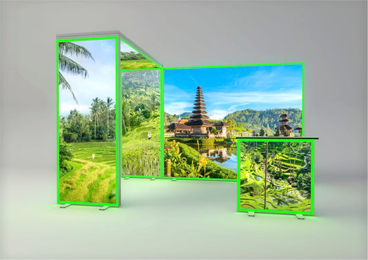 4m Whitebox® Switch Backwall Bridge