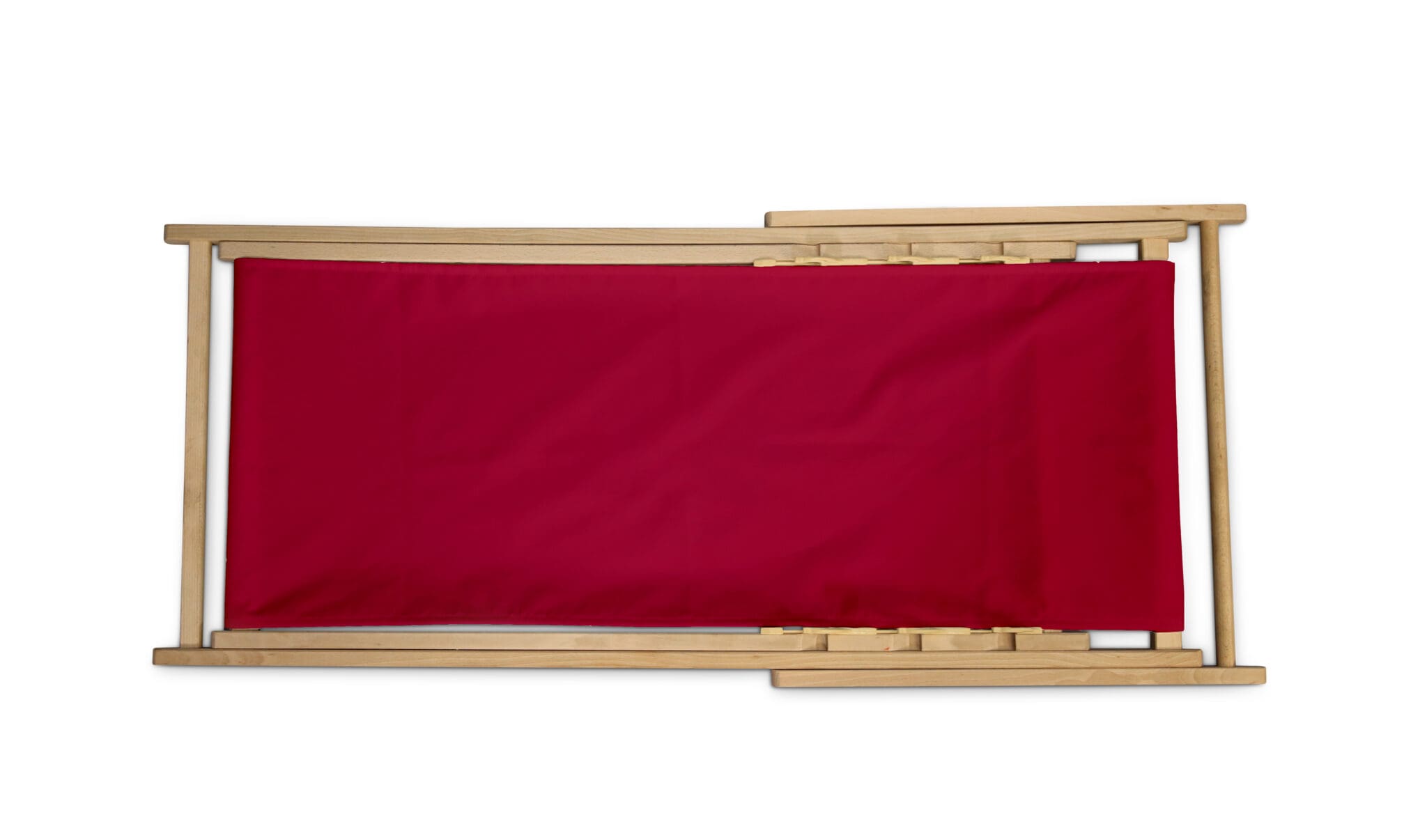 Deckchair – Folded flat top view